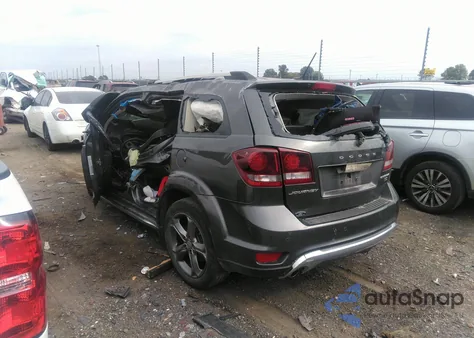 2017 Dodge Journey Crossroad Plus из США, поврежденный, VIN 3C4PDCGG9HT625812